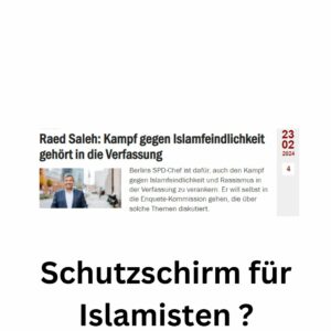 Read more about the article Islamkritik bald mit Haft bedroht ?