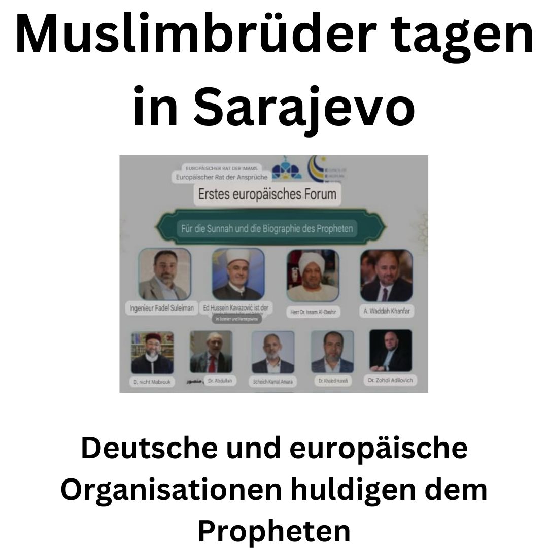 You are currently viewing Tagung der europäischen Muslimbrüder