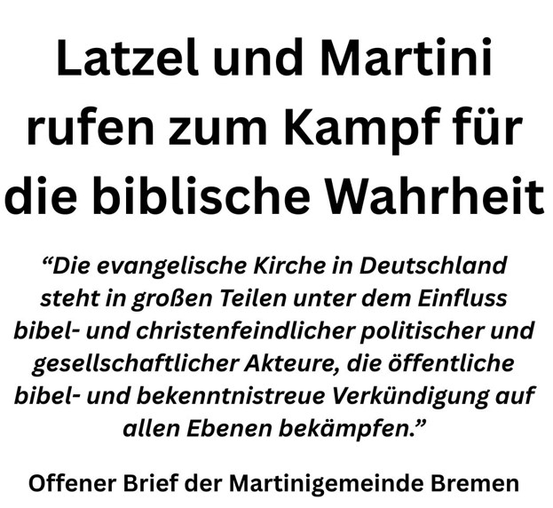 You are currently viewing Latzel ruft zum Kampf für die biblische Wahrheit